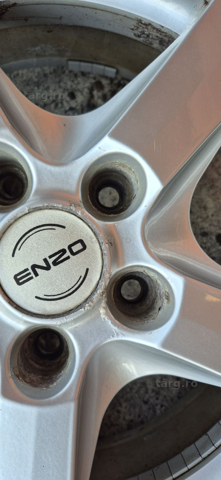 Set jante Renault marca Enzo R16;6,5Jx16H2,ET.40 6