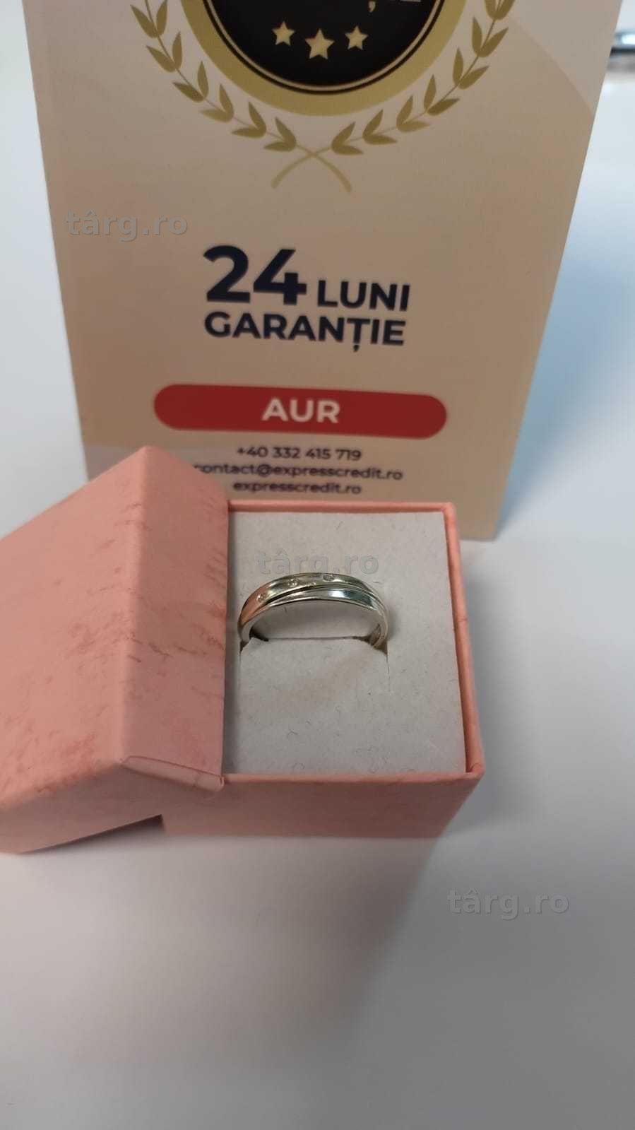(AG42) Inel aur alb 9K B.33911.9 - Garantie 2 ani