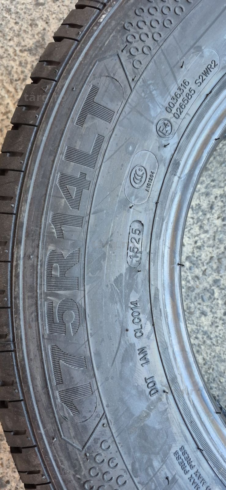 4 anvelope vara noi Tercelo 175/R14C,dot 2025.Pretul este pe bucata. 6
