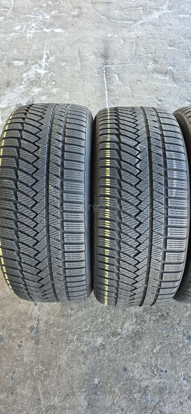 4 anvelope iarna Continental,fata 235/40/18,spate 265/35/18.Pret/buc. 2