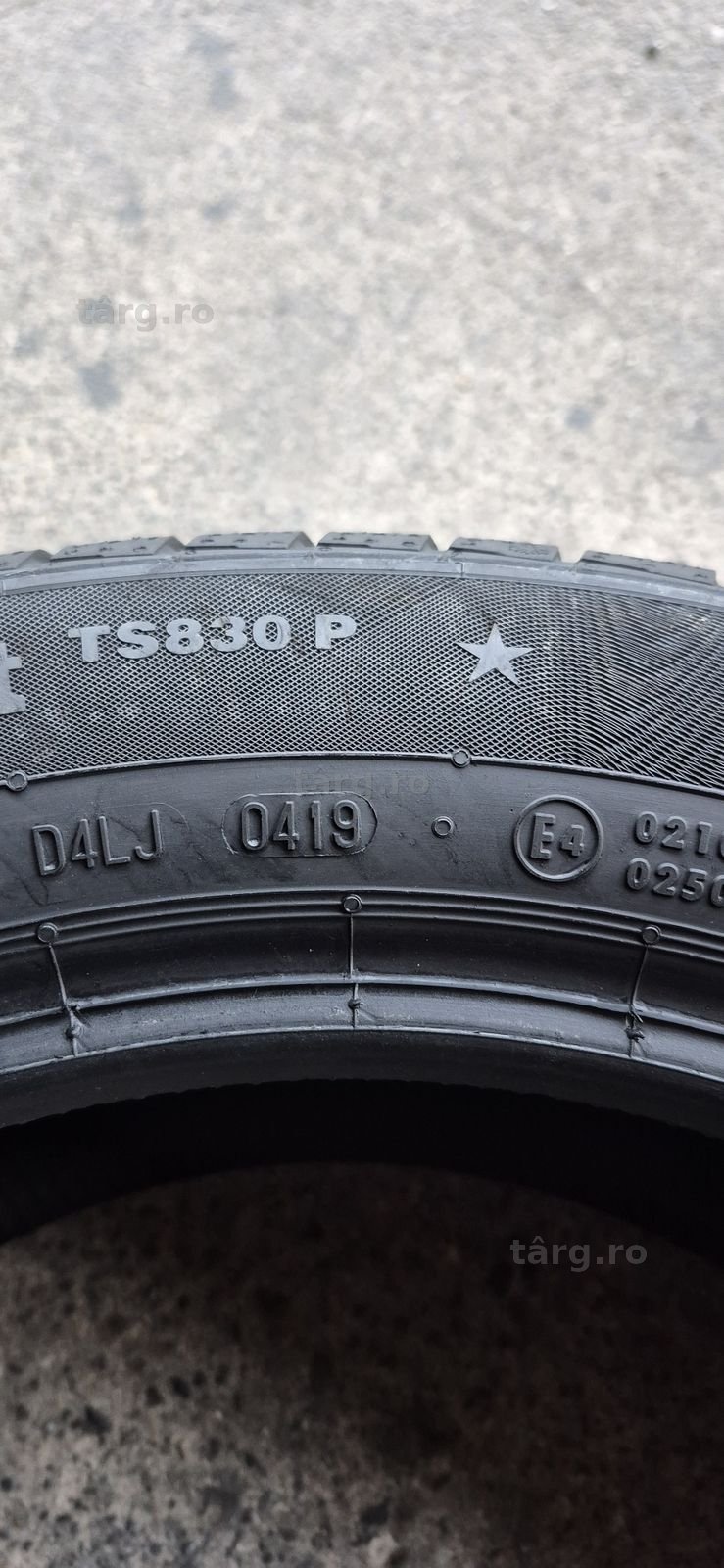 4 anvelope iarna,ca si noi,Continental 205/55/17.Pretul este pe bucata 8