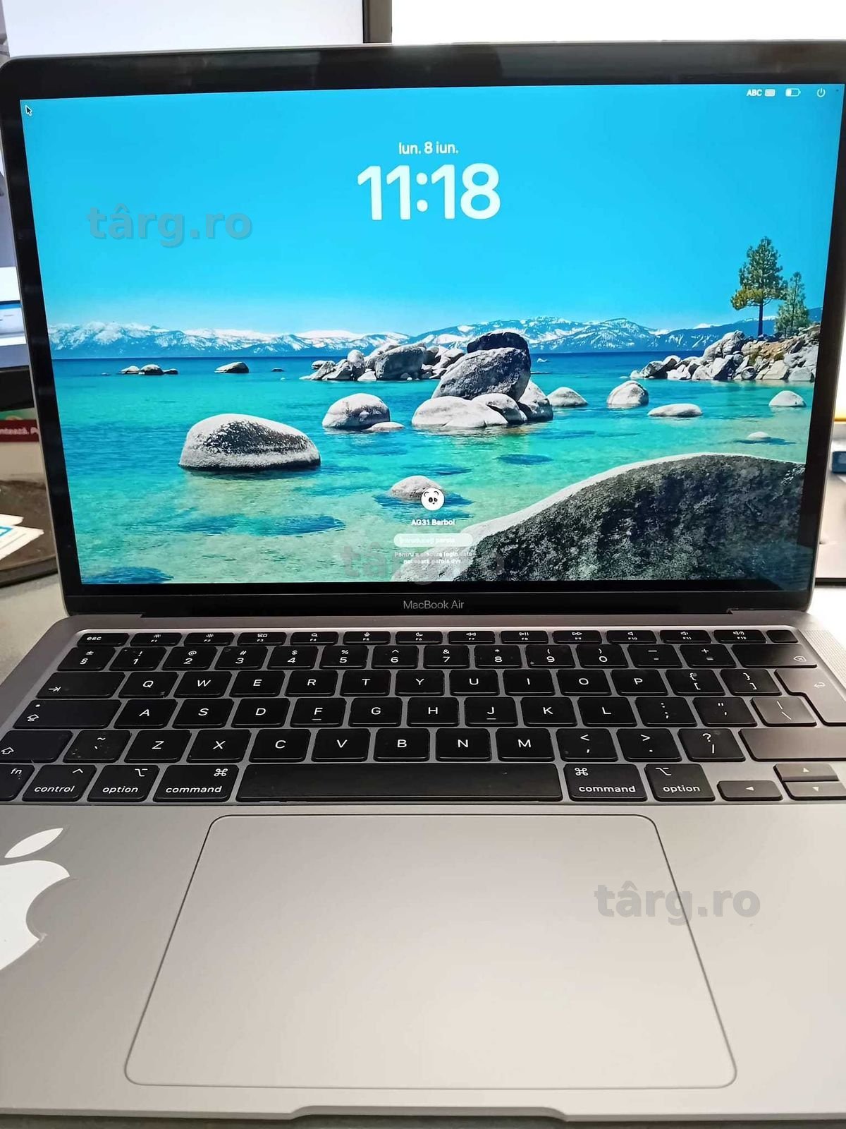 Laptop Macbook Air 2020 13.3 inch- A2337 (B.25750 AG31 Barboi) Garantie 2 ani! 2