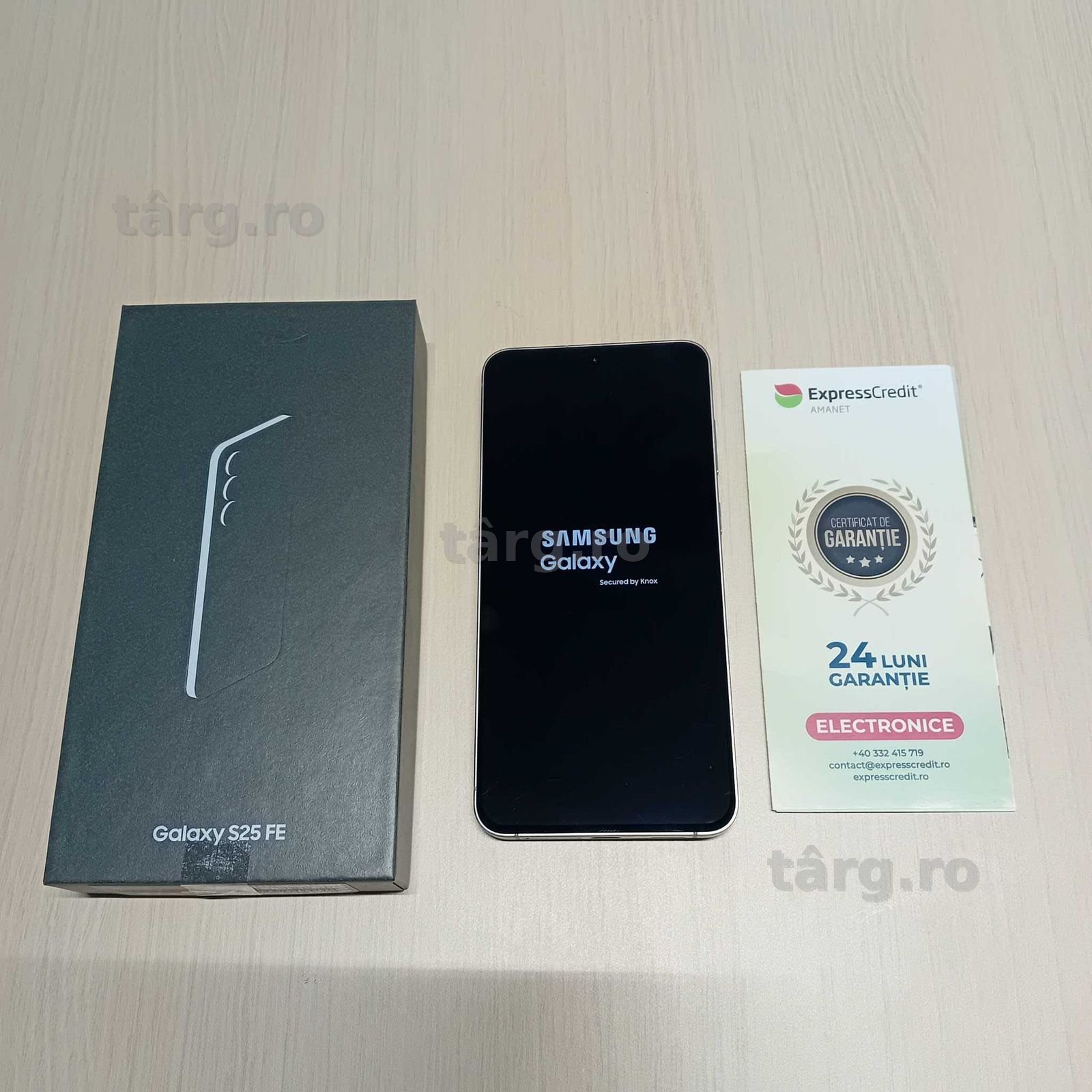 Telefon Samsung Galaxy S25 FE (ag49 Esplanada b.8588) 2 ani garantie