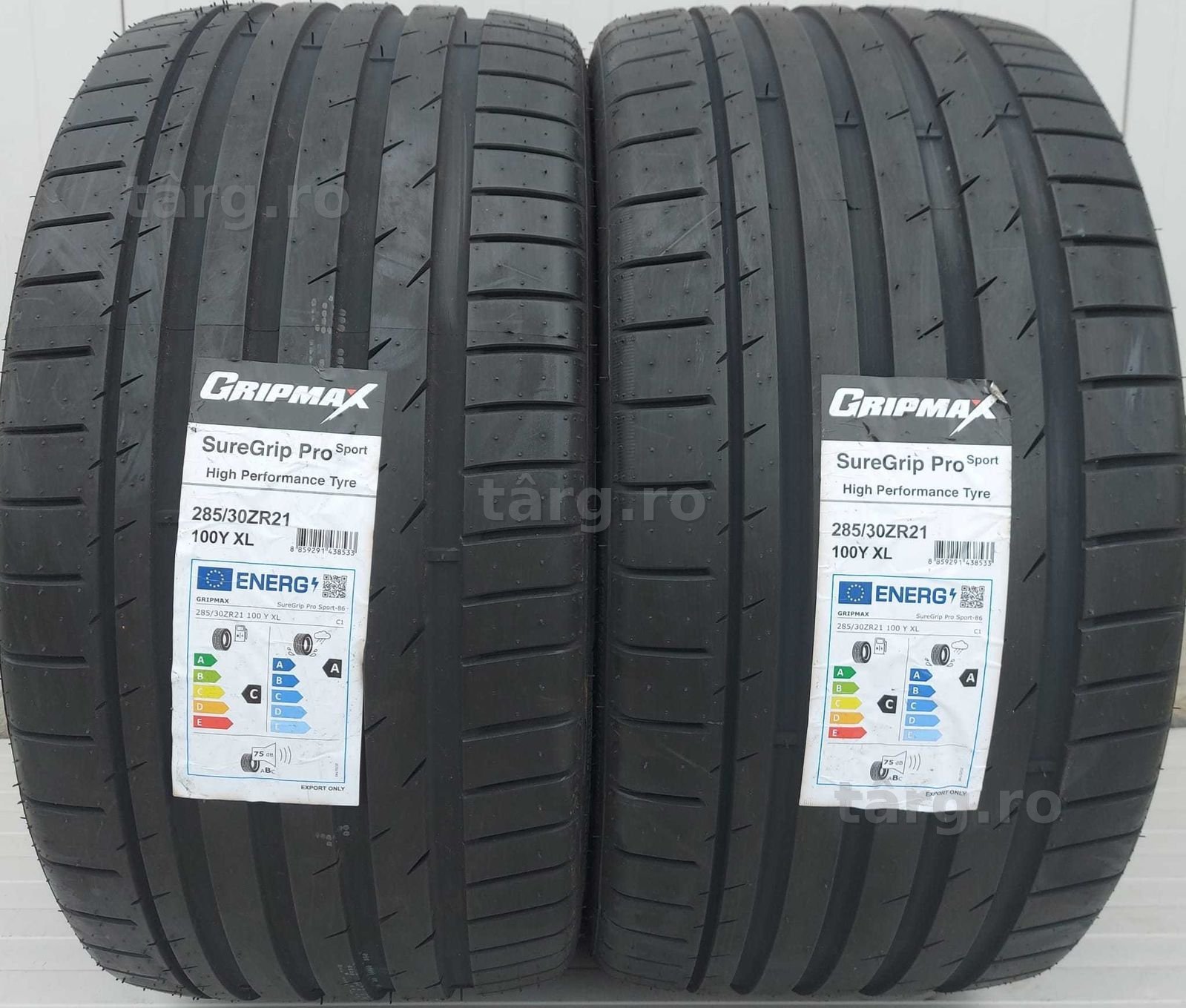 285/30 R21, 100Y, GRIPMAX, SUREGRIP PRO SPORT XL, Anvelope vara PROMO