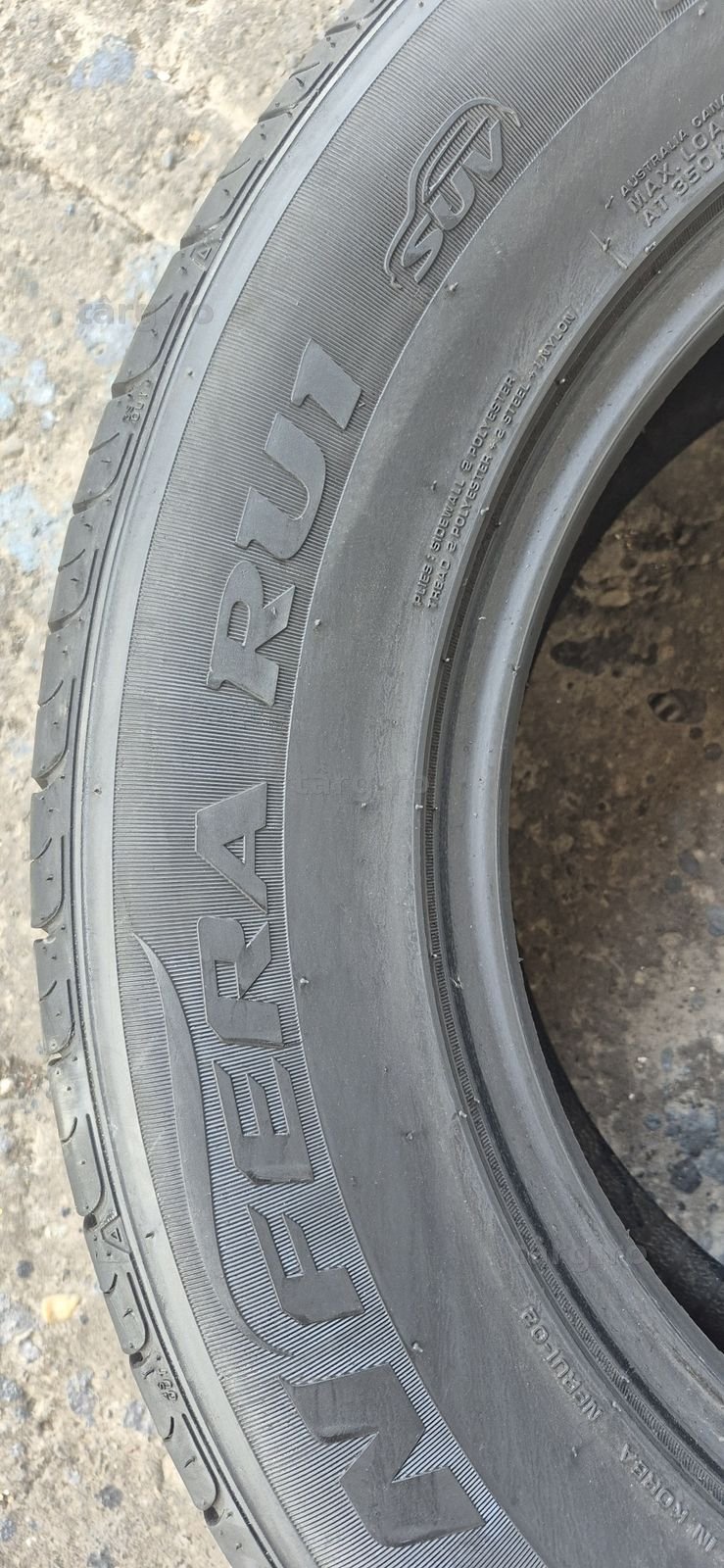 2 anvelope vara Nexen 275/55/17.Pretul este pe bucata. 4