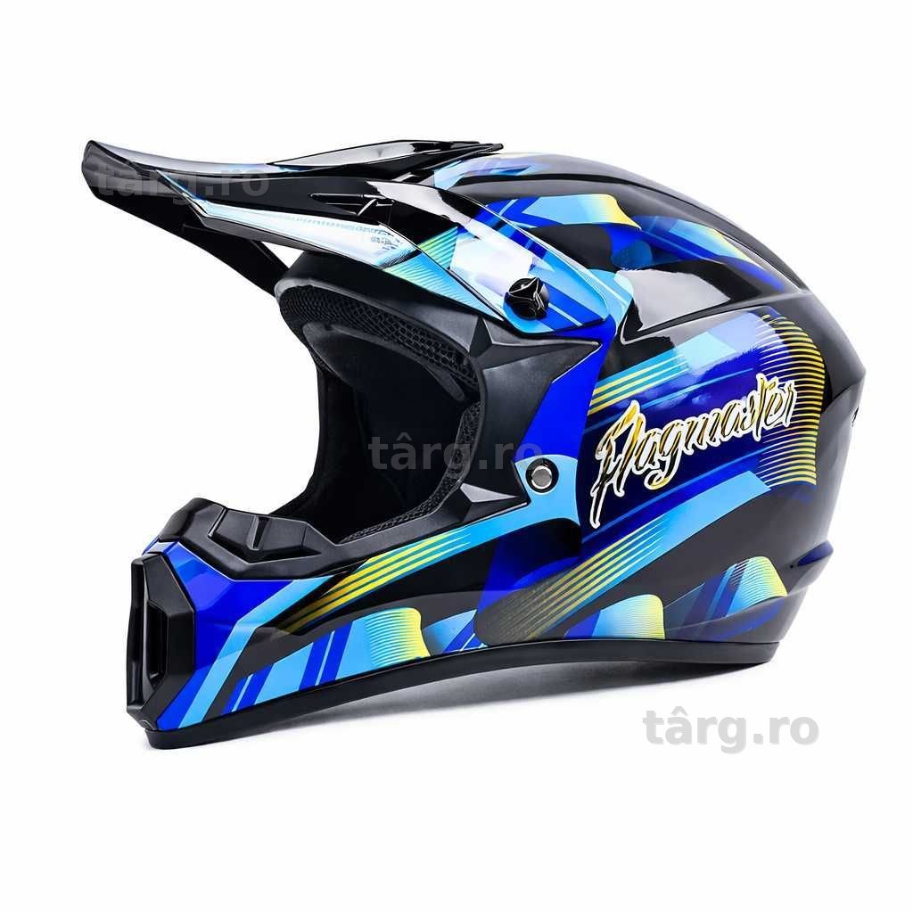 Casca Moto Enduro Cross ATV - S / M / L / XL - Albastru 5