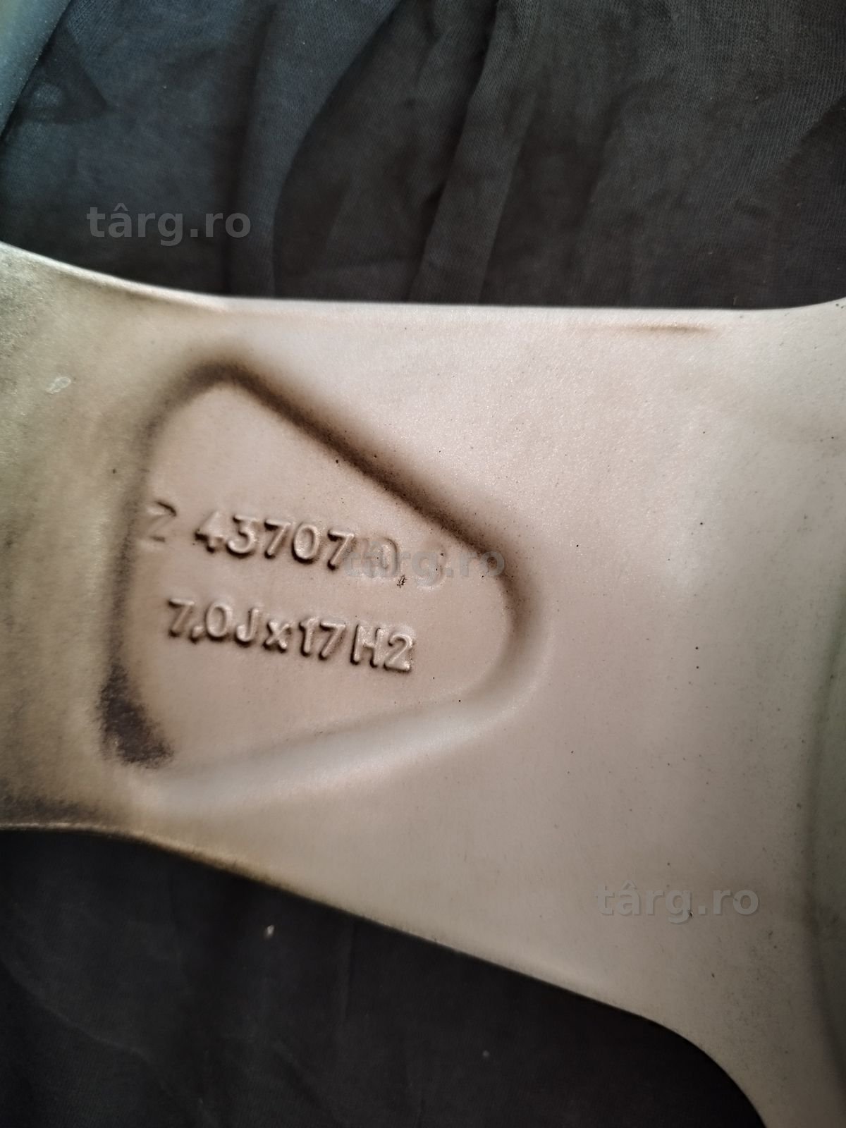 4 jante de aliaj 17 inci,pentru Jaguar  prinderea 5x114,3,gaura centra 3