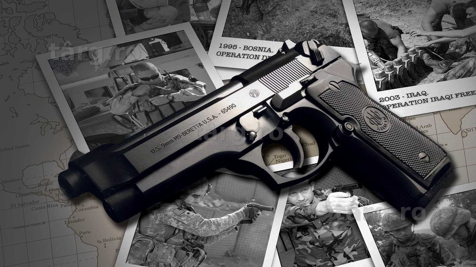 Pistol Bereta UNICAT!! Full Metal (Fier) Airsoft co2 gaz pusca