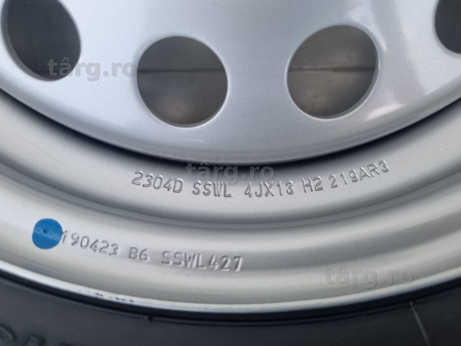 Roata 145/80 R13 79N, Anvelopa Security M+S pe Janta 4Jx13 5