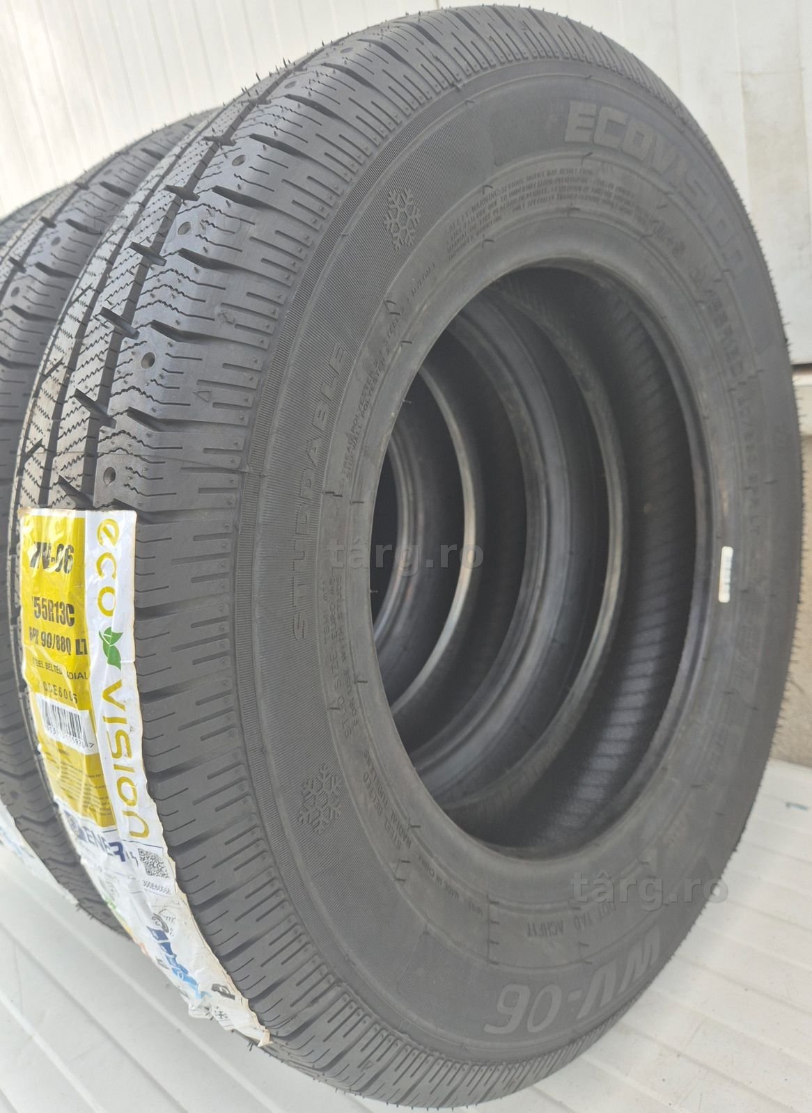 155 R13C (155/80 R13C), 90Q, ECOVISION WV-06, Anvelope de iarna M+S 3
