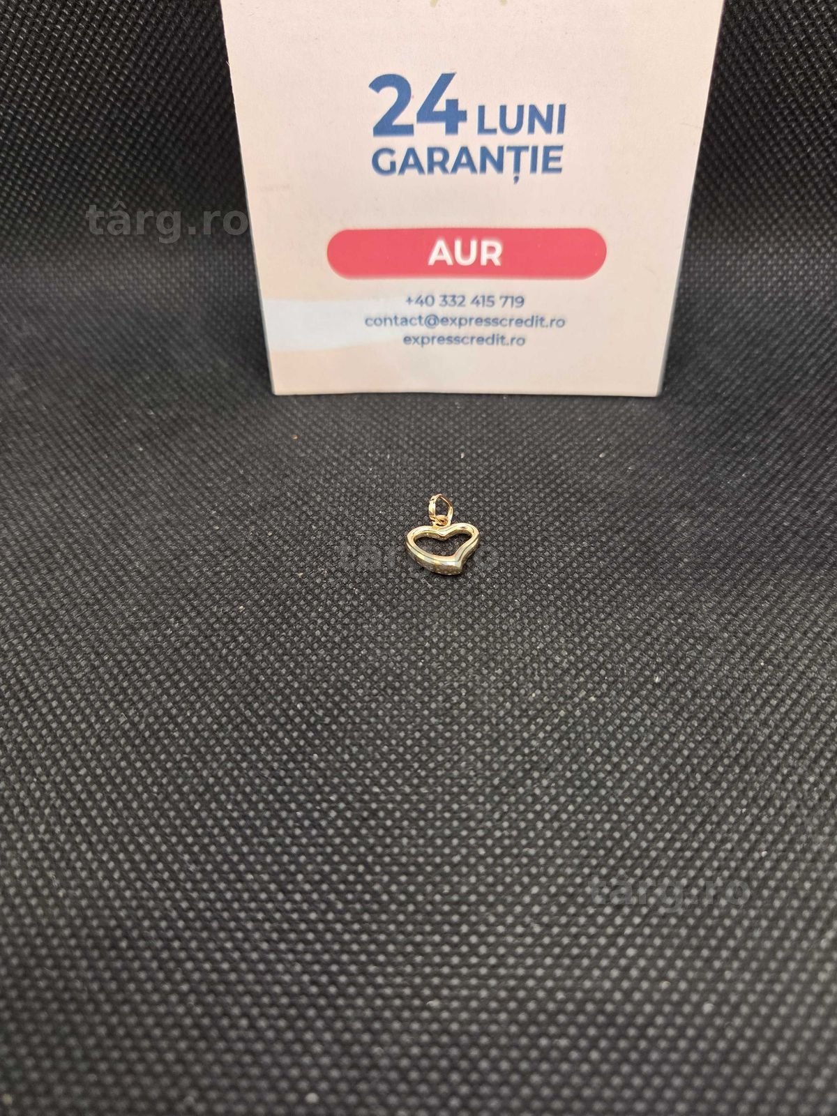 Pandantiv aur 14K 0.67g (49917.2 Ag11 Piata Nicolina) Garantie 2 ani!
