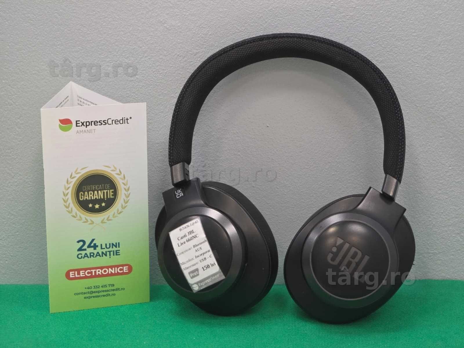 Casti JBL Live 660NC [Ag45 Bacau1 B.5426] - Garantie 2 ani