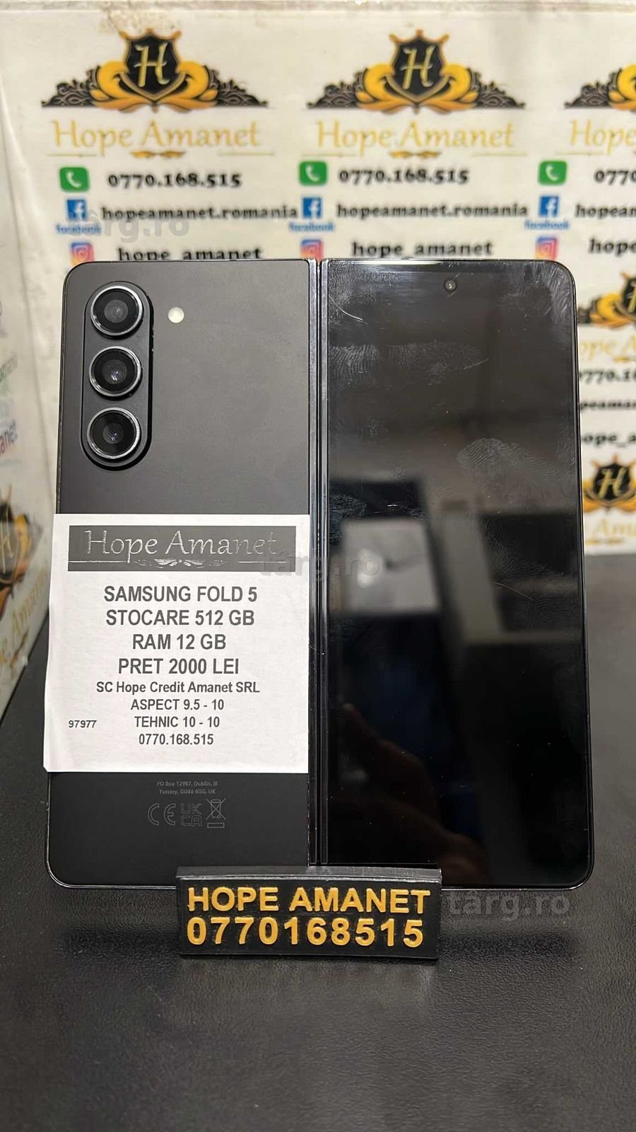 Hope Amanet P3 Samsung FOLD 5 Stocare 512 GB/RAM 12 GB 3