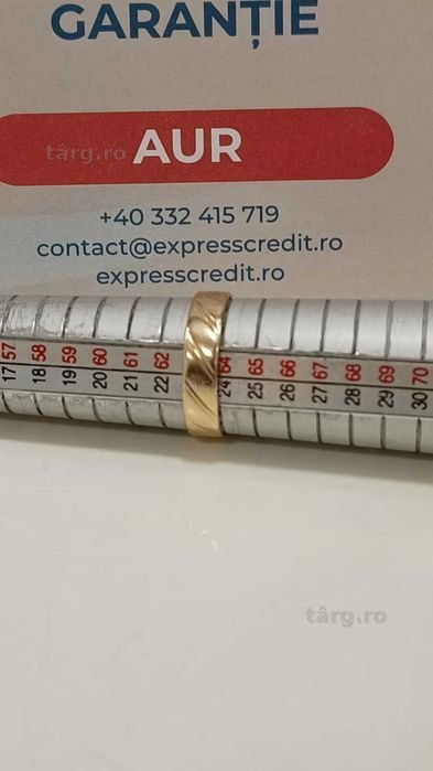 Verigheta aur 14K 2,81gr [AG24 Harlau b.44878.1) - Garantie 2 ani! 4