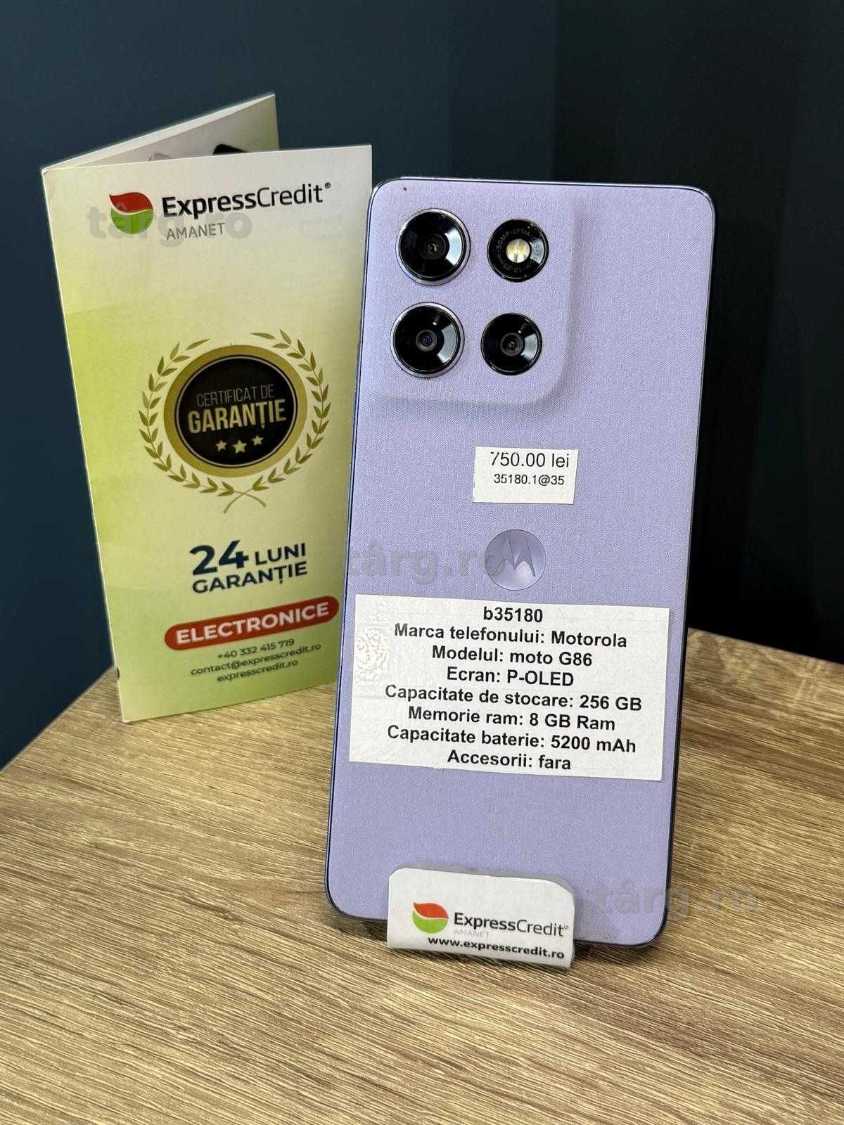 (AG51)  Motorola Moto G86 b35180 - Garantie 2 ani!