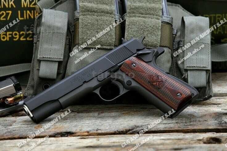 Pistol Colt METAL-4.7*Jouli* Airsoft Cu gaz si CO2 IEFTIN nou PuscaVSR