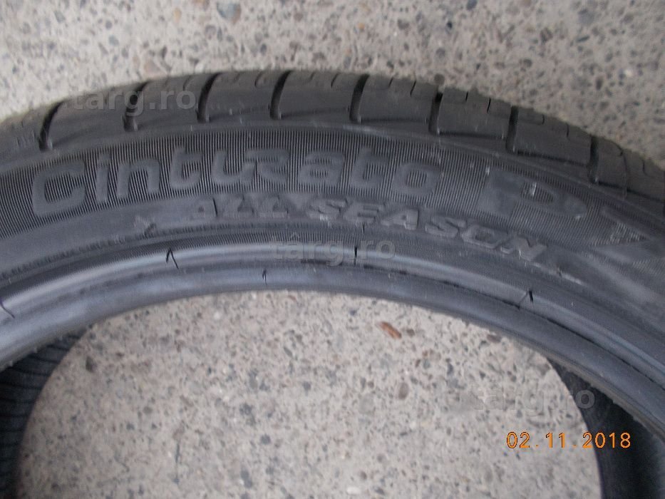 4 anvelope Allseason Noi 225 40 18 Pirelli runflat dot 2017 7
