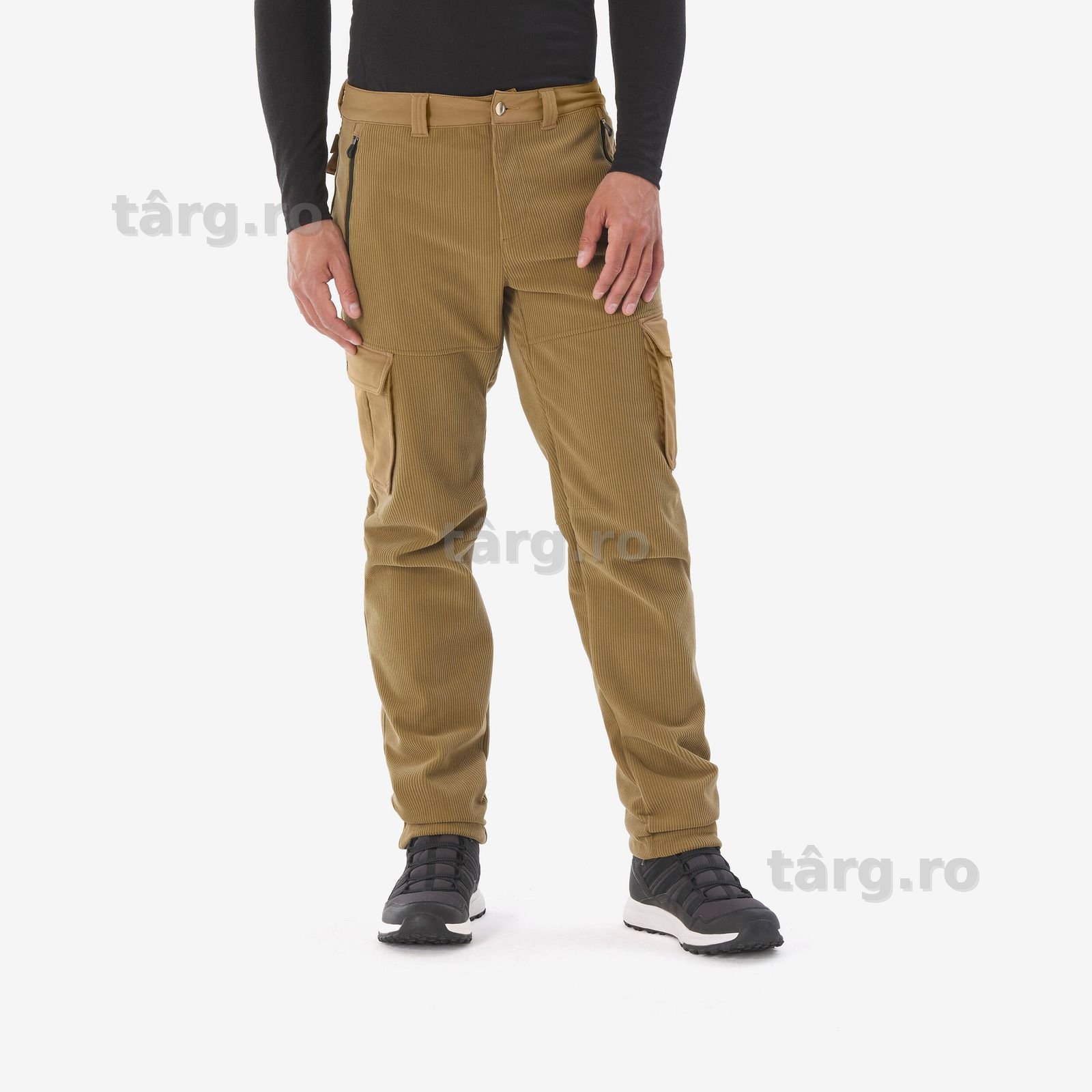 Pantalon călduros Drumeție Nh900 Maro Bărbați - (SecondHand) Decathlon