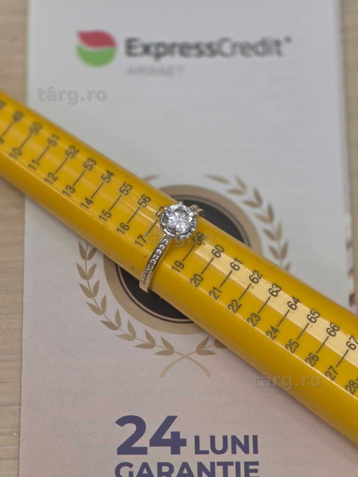 Inel aur 14K 3.19g [Ag45 Bacau1 B.5110.7] - Garantie 2 ani 2
