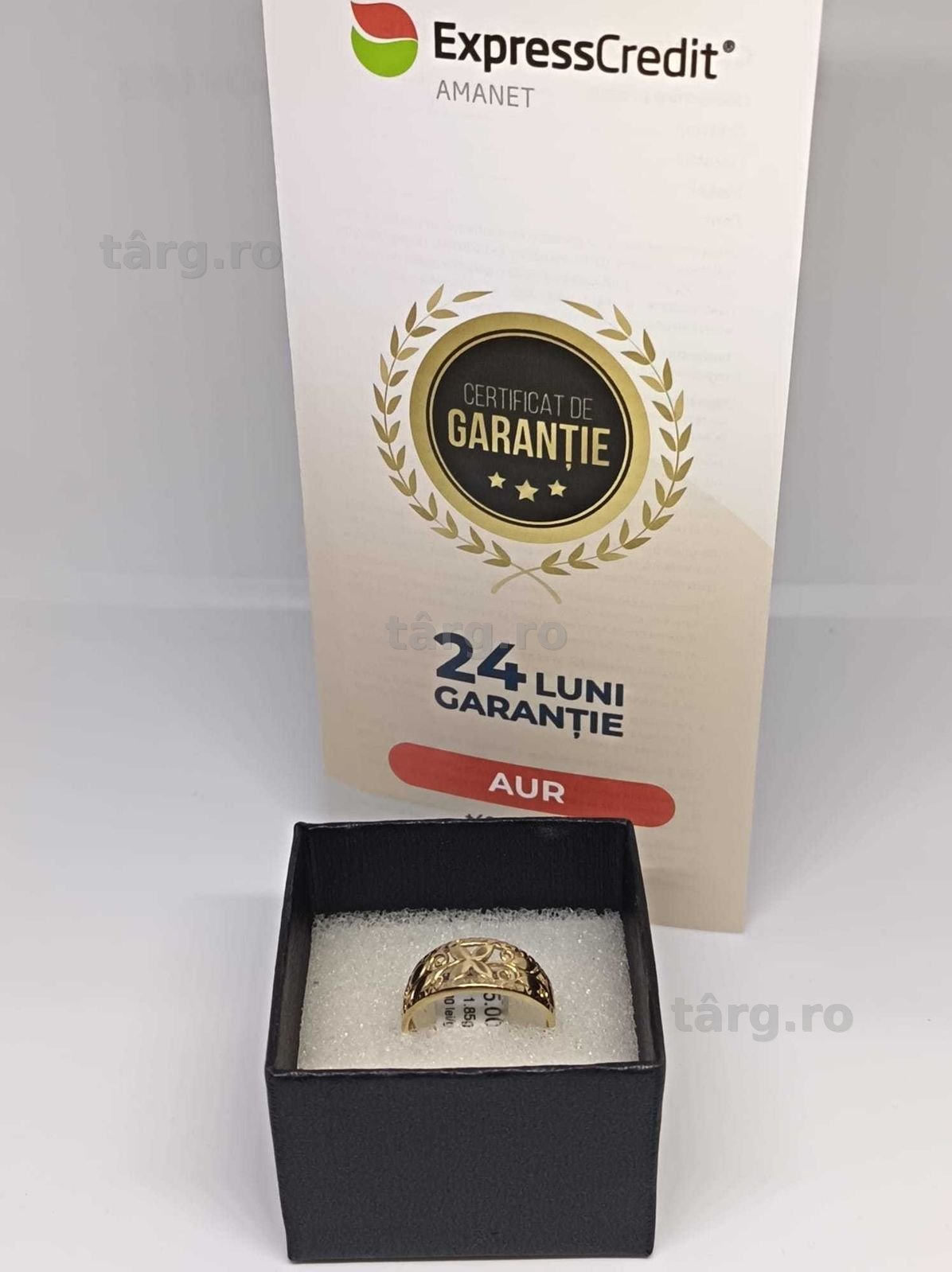Inel Aur 14K 1.85g (Ag4 Dacia B.52100) Garantie 2 ani