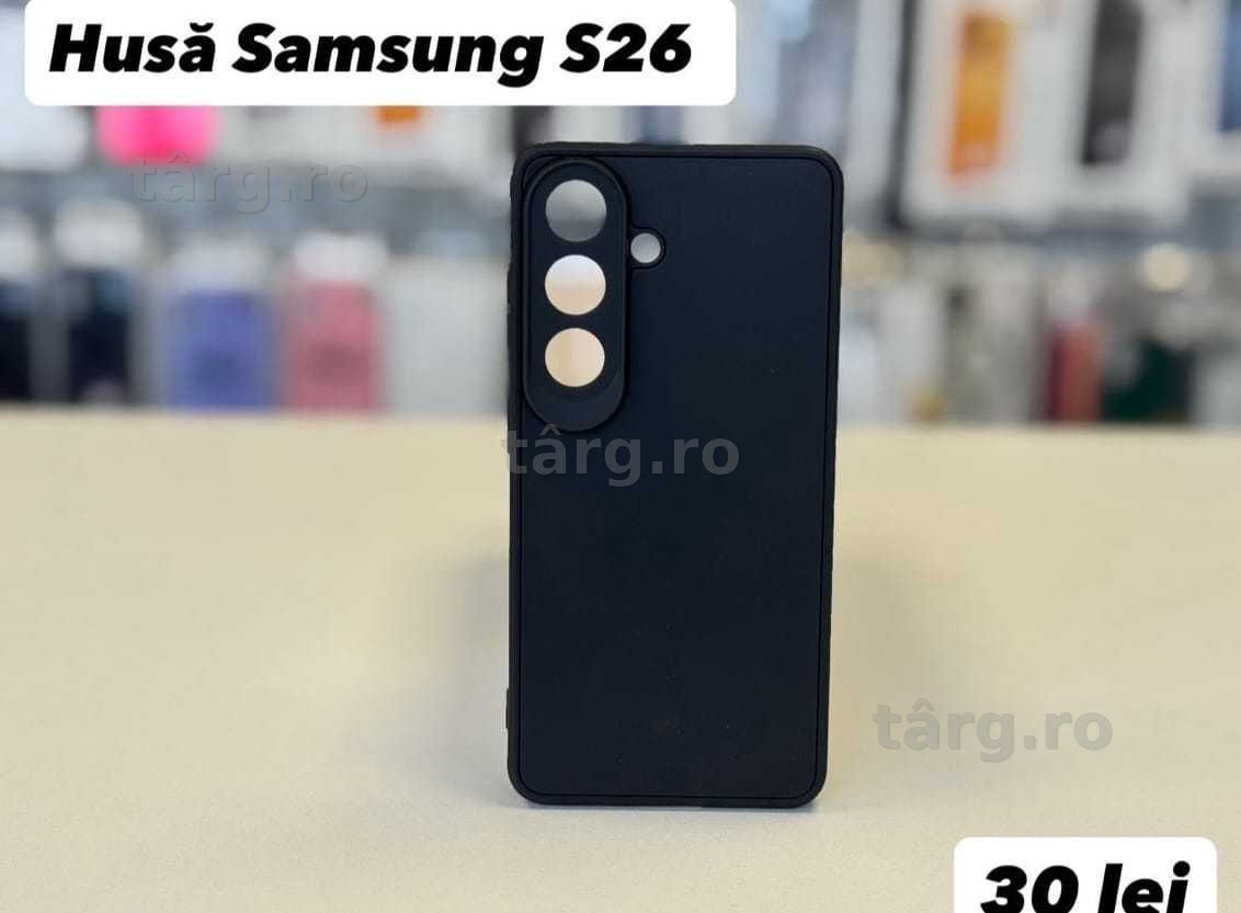 Husa silicon, folie, cablu, incarcator Samsung S26