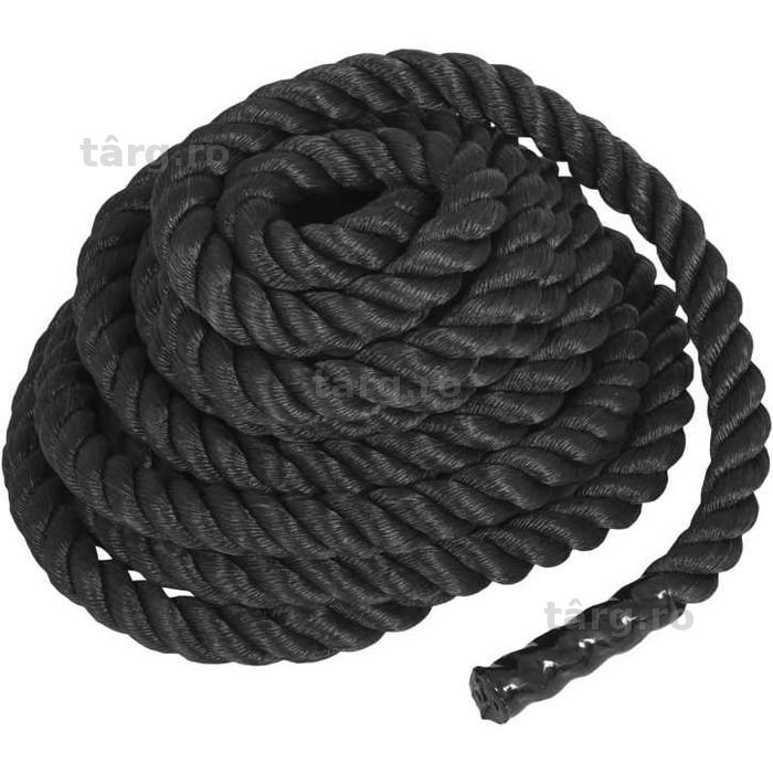 Sfoară de nailon pentru antrenament - 18 Kg; diametru: 5 cm