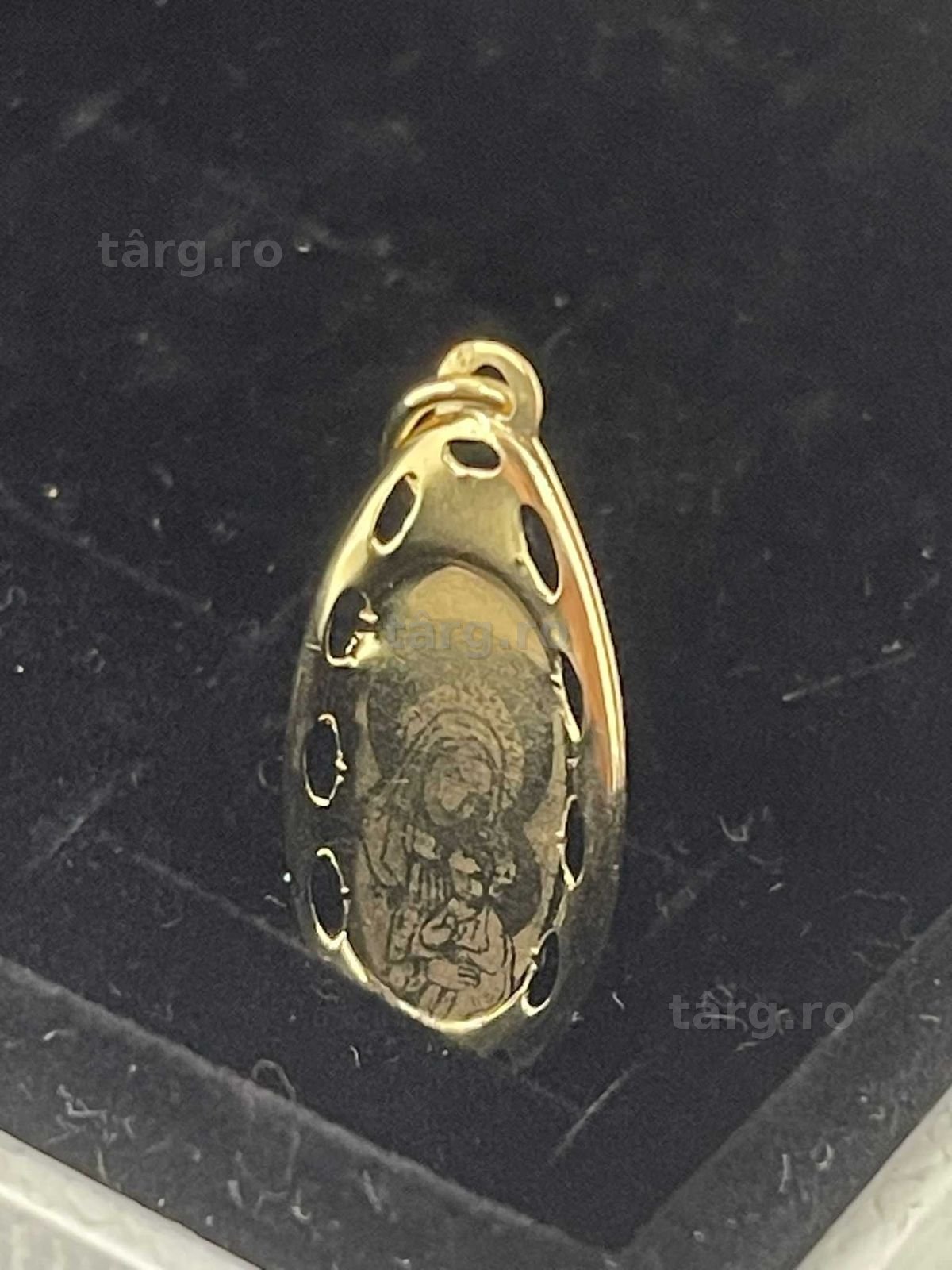 Medalion aur 14K 0.98gr (Ag43 Falticeni B3804) Garantie/Factura 3