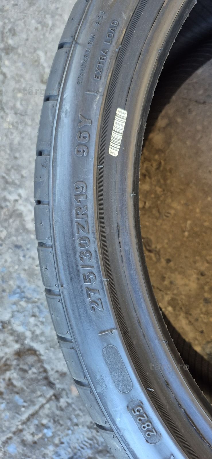 4 anvelope vara noi Sunwide,fata 245/35/19,spate 275/30/19,dot 2025.Pretul este pe bucata. 7
