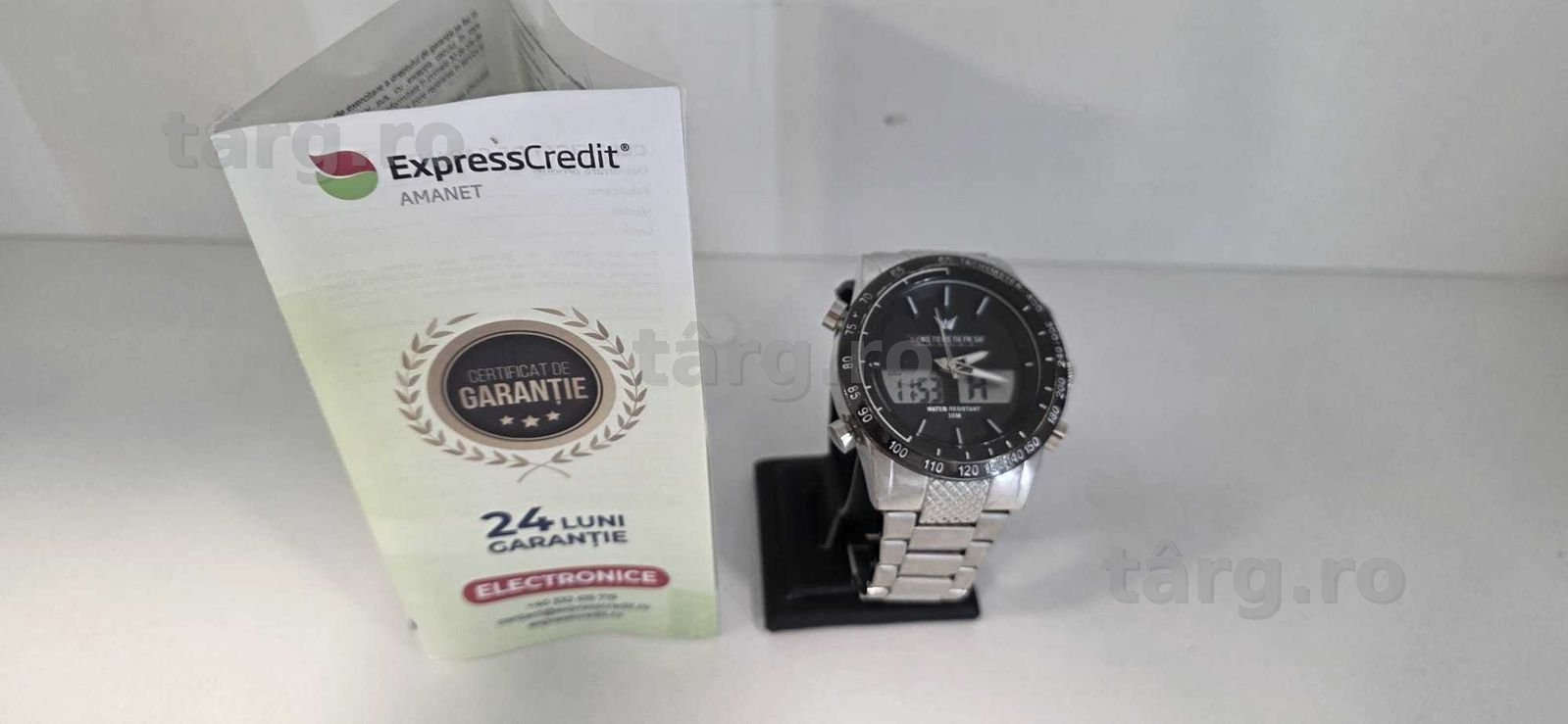 Ceas Ag 212 Digital si Analog (Ag8 Tudor/B75135) – Garantie 2 Ani!