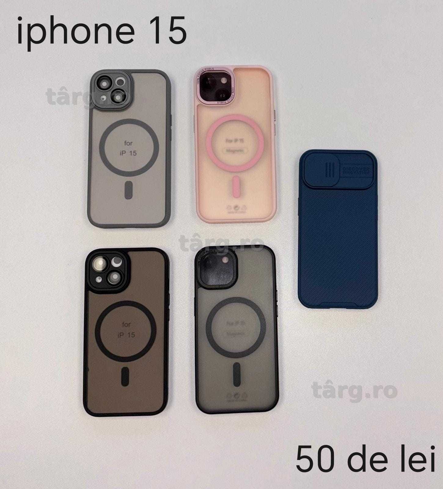 Huse, Folii, Cabluri iPhone 15 - Montaj gratuit folie 4