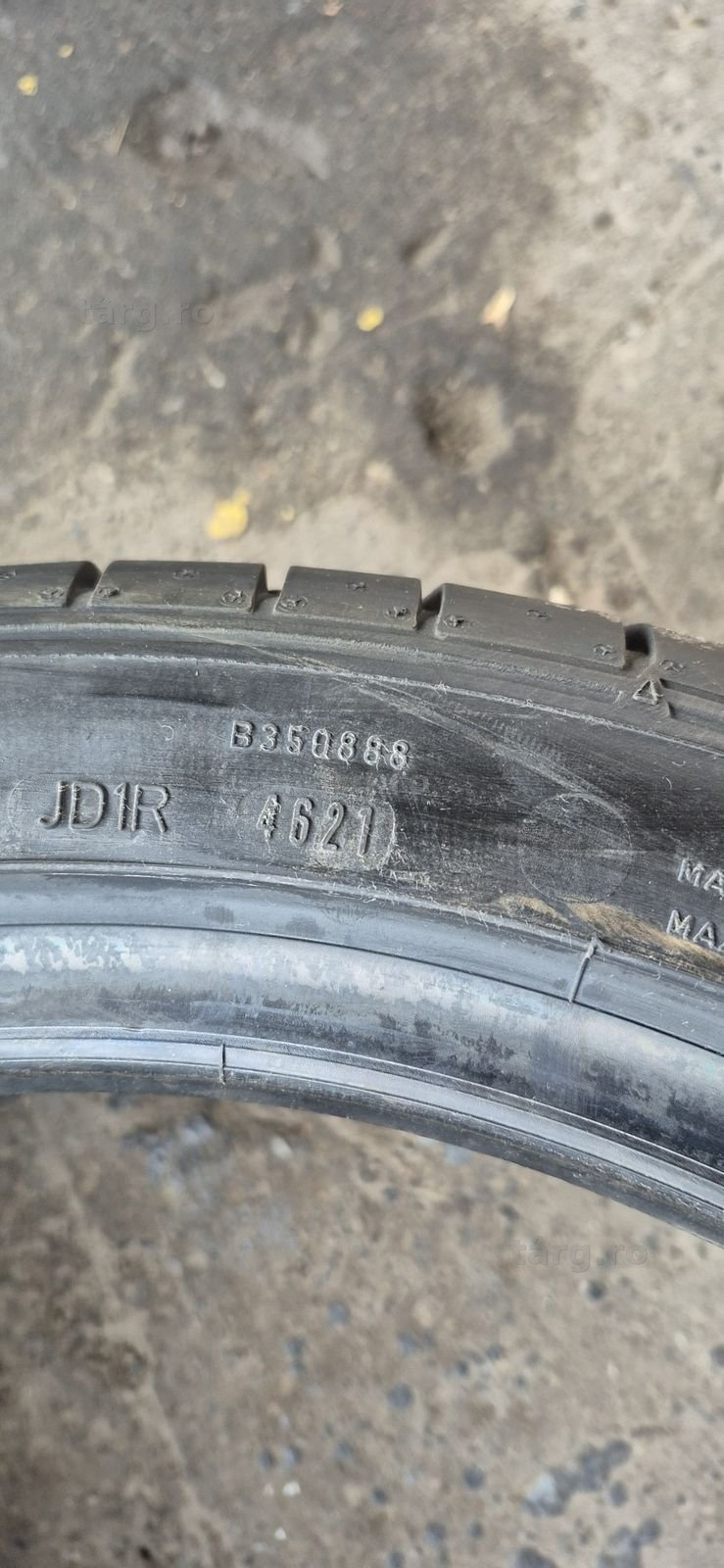 2 anvelope vara runflat noi Dunlop 275/35/19.Pret/bucata 7