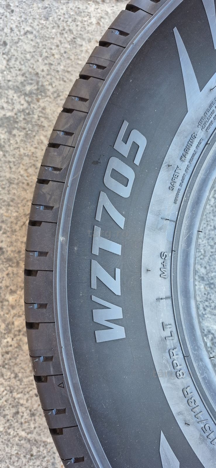 4 anvelope vara noi Tercelo 235/65/16C,dot 2025.Pretul este pe bucata. 5