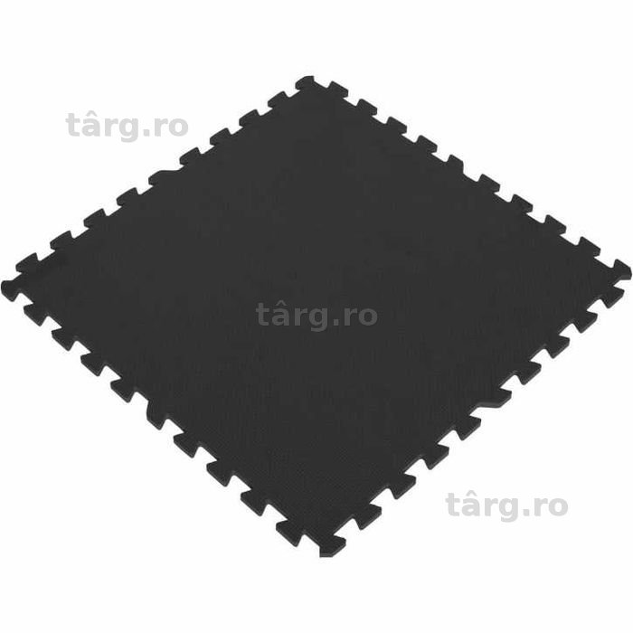 Saltea Tatami, tip Puzzle - 8 buc, negru