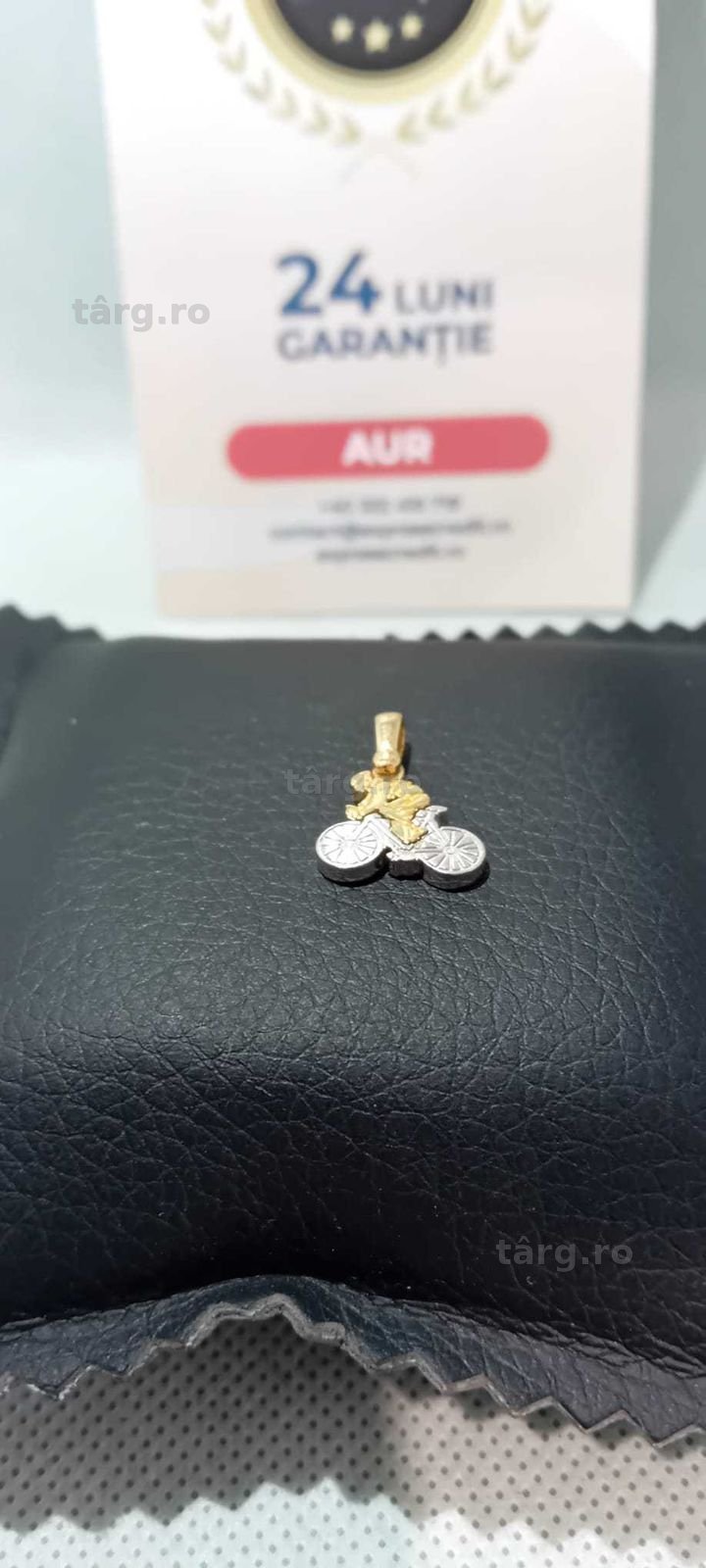 Medalion Aur 14K (Ag18 Tutora b.28579.2) Garantie 2 ani! 2