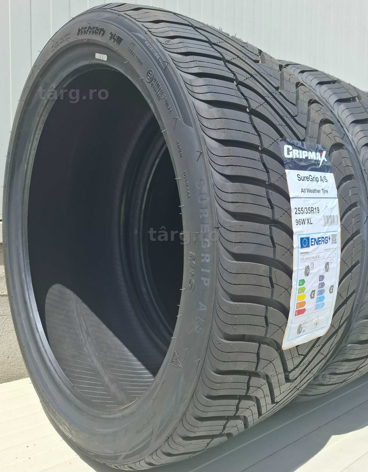 255/35 R19, 96w xl, GRIPMAX, Anvelope All Season M+S 3