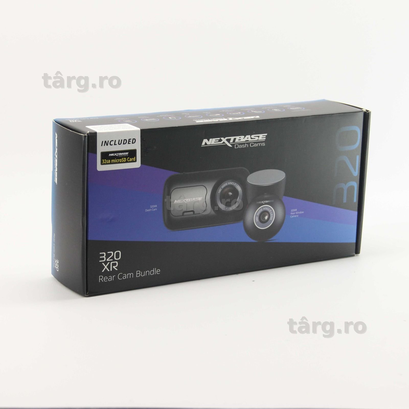 Pachet Camera Auto DVR Full HD vedere frontala+spate Nextbase - OBIECT NOU - Amanet FRESH Galati