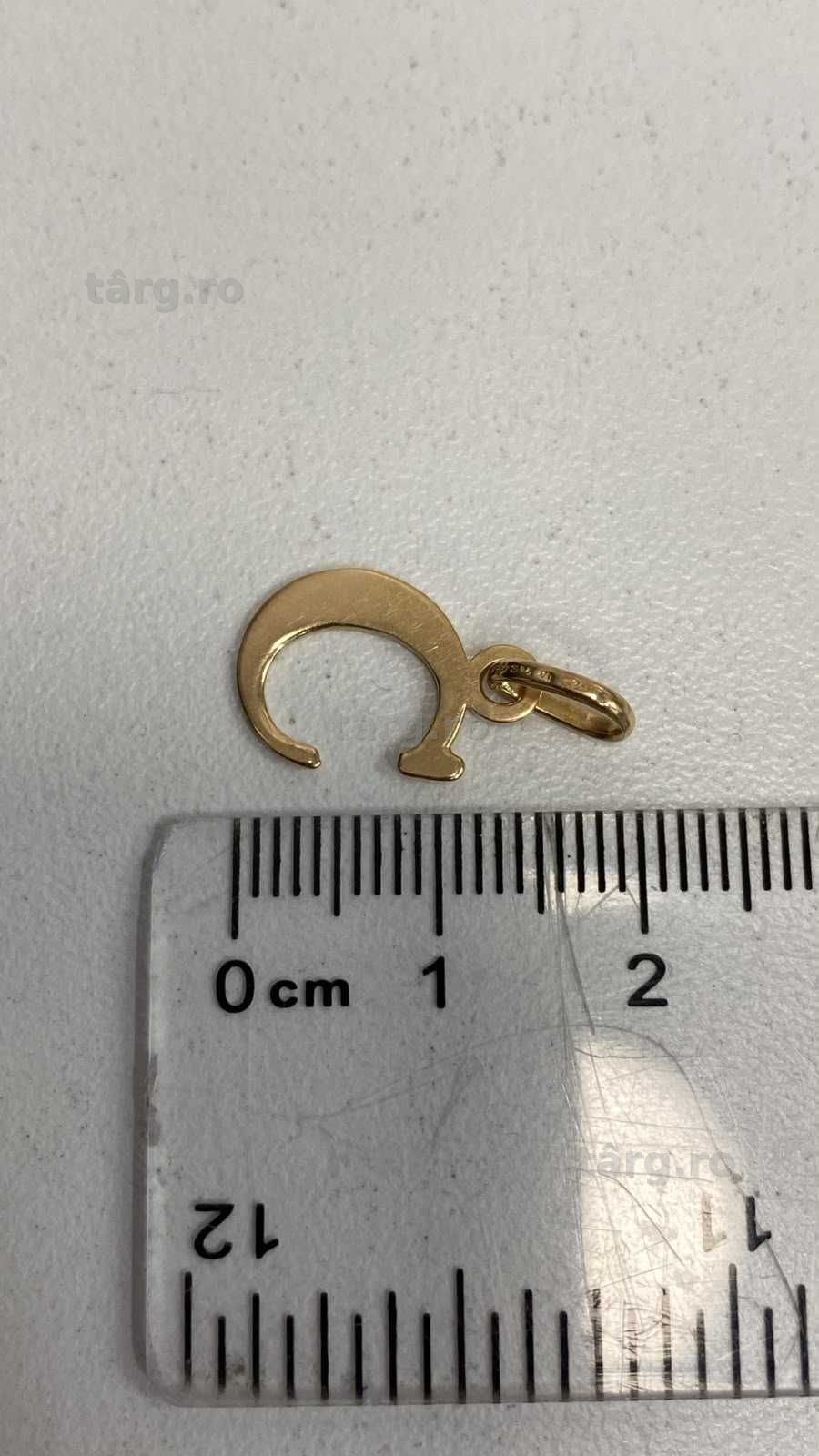 (AG13) Medalion aur 18K 0.74g (b.56250.2) Garantie 2 ani! 2