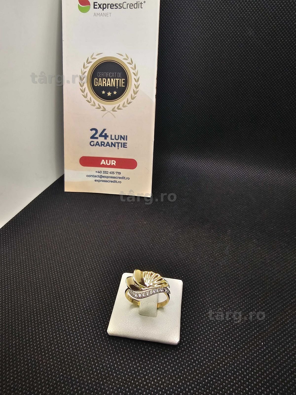 Inel aur 14K 2.33g (49631.7 AG 11 Piata Nicolina) 2 ani garantie!