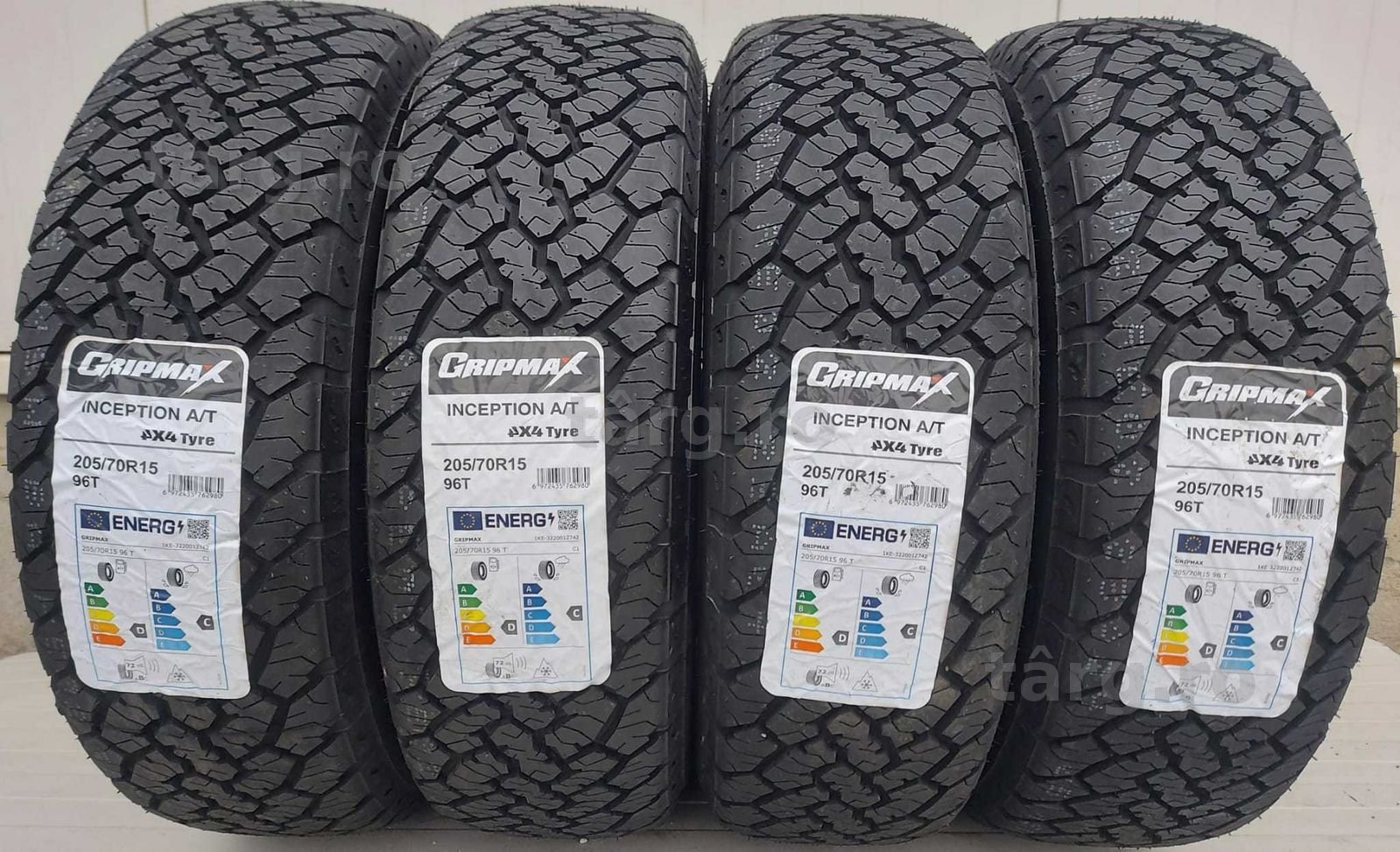 205/70 R15, 96T, GRIPMAX, Inception A/T, Anvelope All Terain