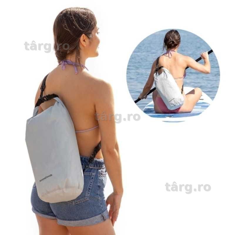 Geanta Sport Impermeabila etans Drysal Innovagoods, Gri, 10L