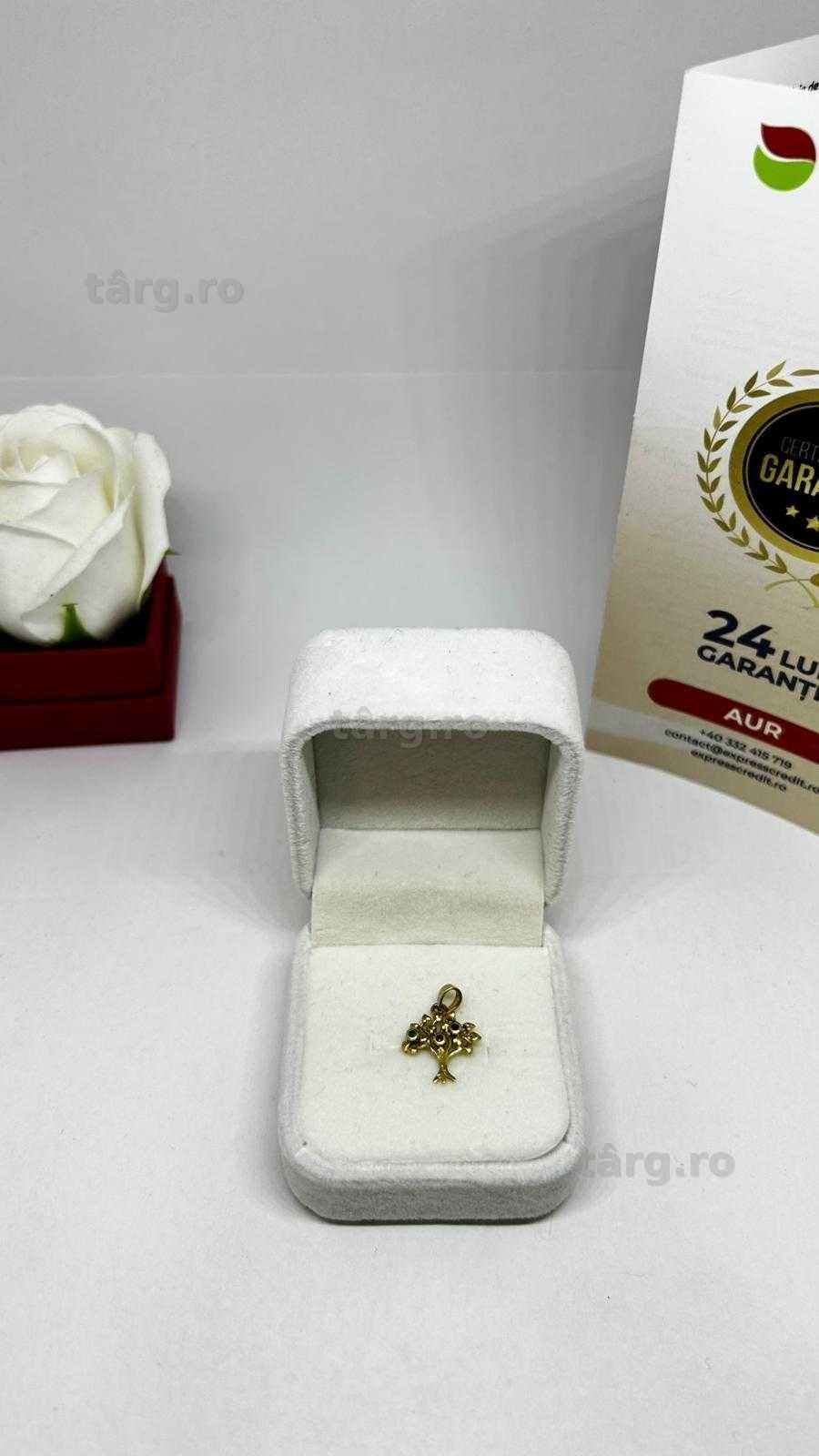 Pandantiv Aur 14K 0.85g (AG1 Alexandru B54191.2) - Garantie 2 ani! 3