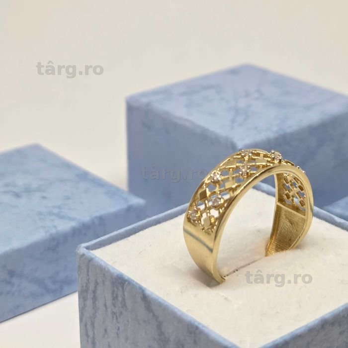 Inel Aur 14K 2.89g (Ag 1 Alexandru B54362.19) Garantie 2 Ani! 2