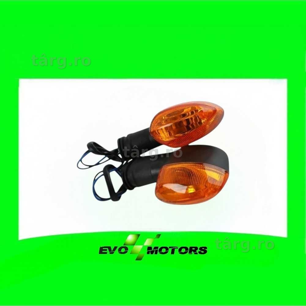 Set 2 semnalizari Moto Portocalii Yamaha YZF R1 R6 FZ1 FZ6 A2093