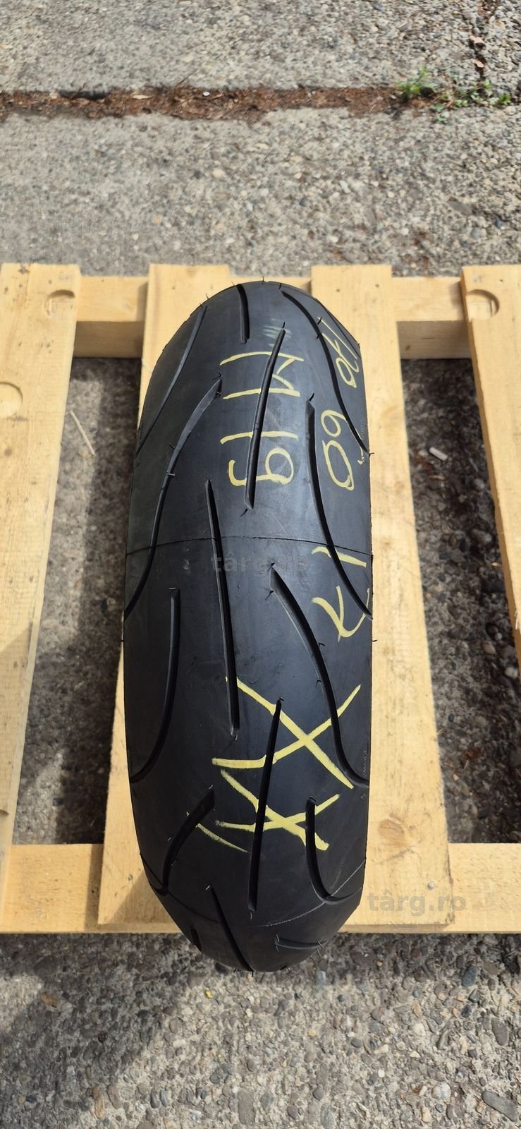 O anvelopa moto noua Michelin 170/60/ZR17 M/C,dot 2019.