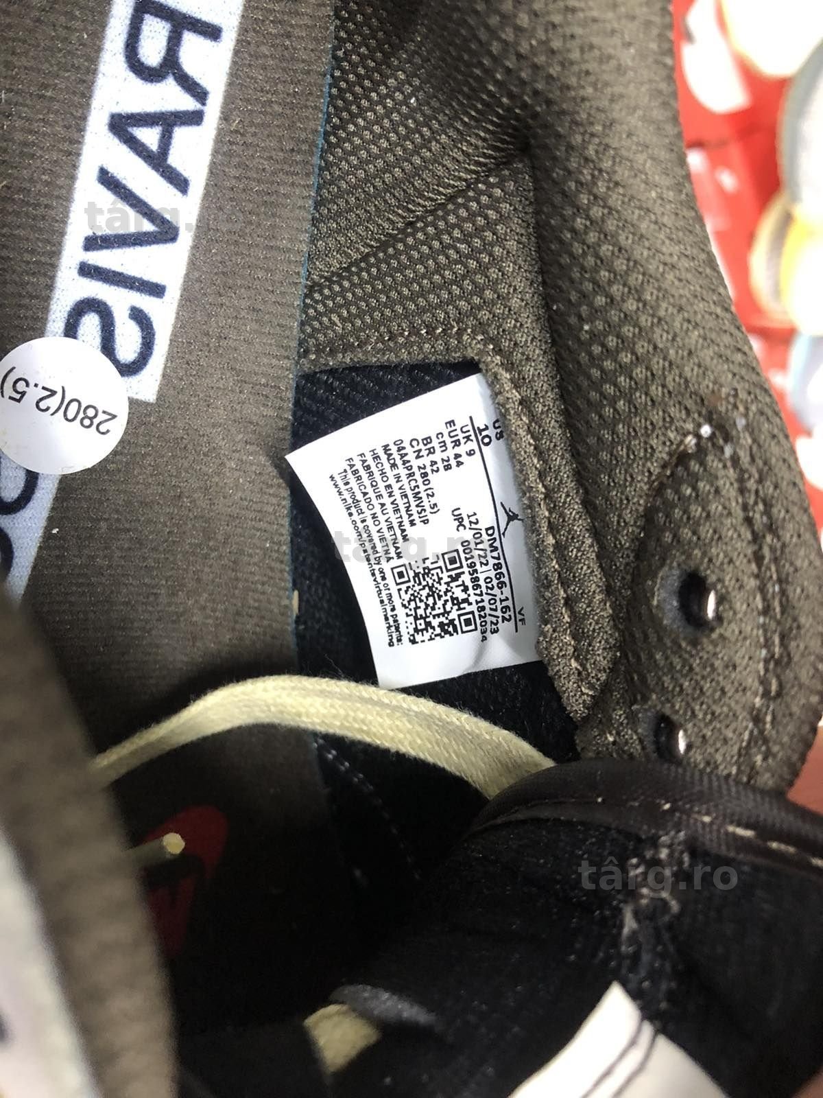 Jordan 1 retro low OG SP 7