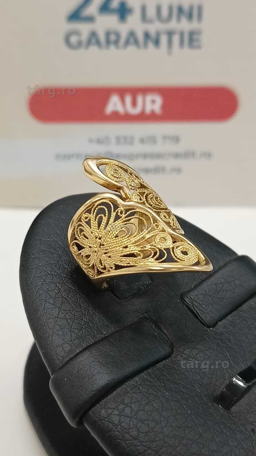 Inel aur 18K 8.04gr [AG24 Harlau B.45430.3] - Garantie 2 ani! - Ridicare din agentie! 2