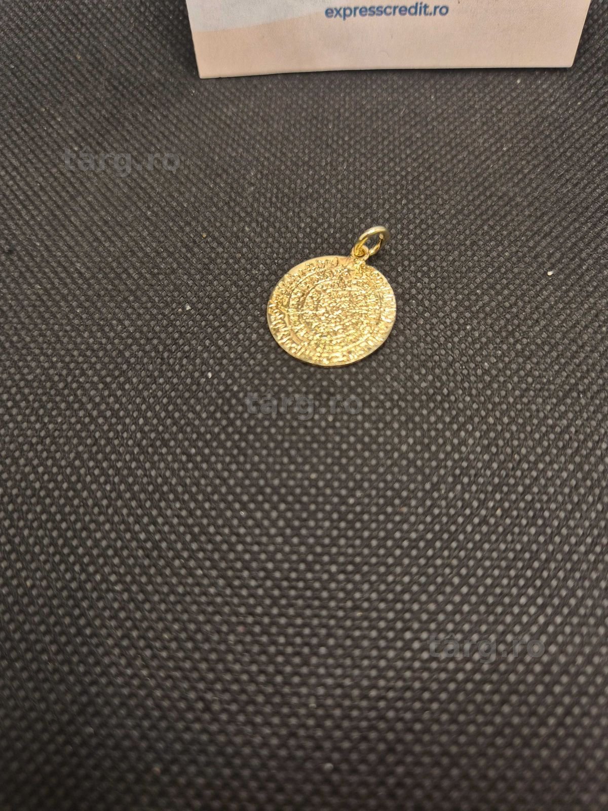Pandantiv aur 14K 3.18g (50191.1 Ag11 Piata Nicolina) Garantie 2 ani! 3