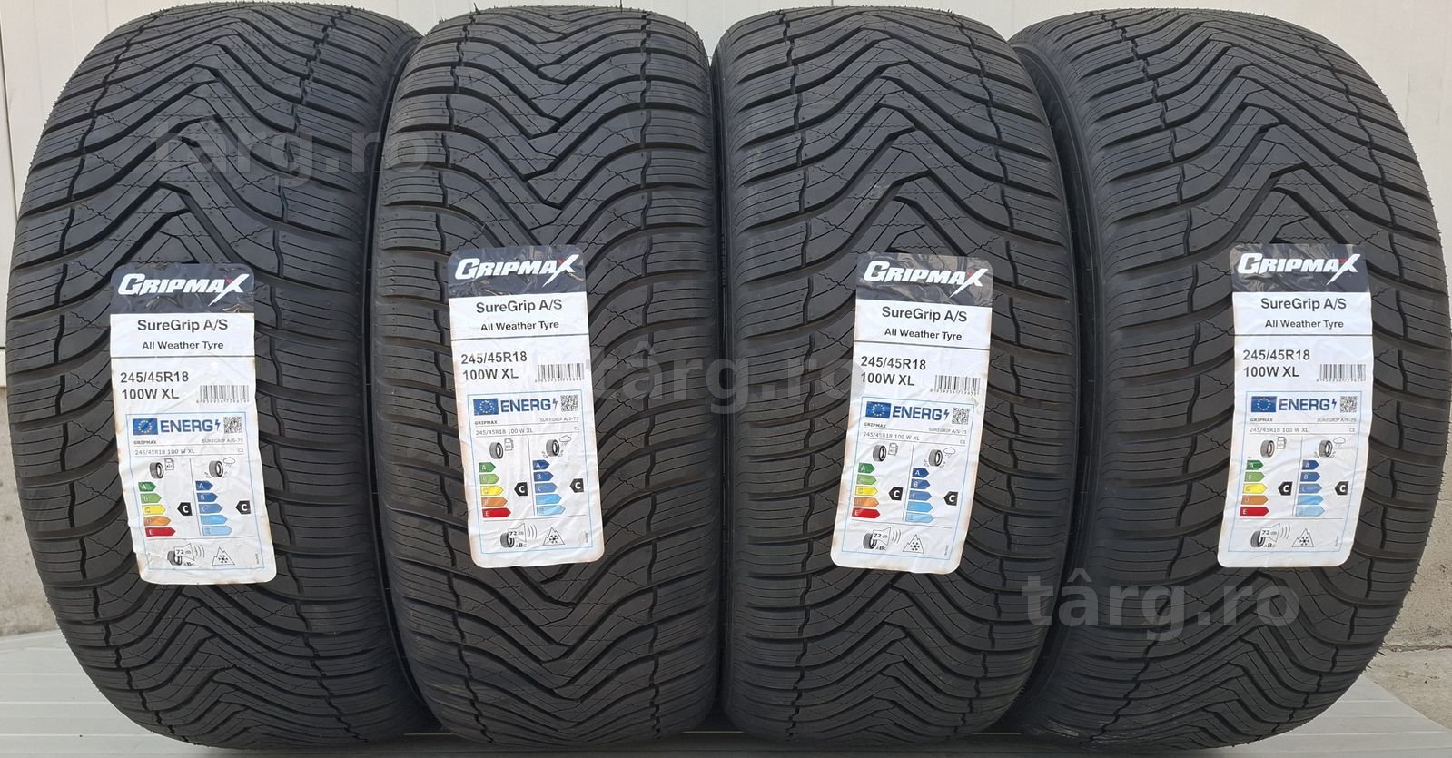 245/45 R18, 100W, GRIPMAX SureGrip AS XL, Anvelope mixte M+S