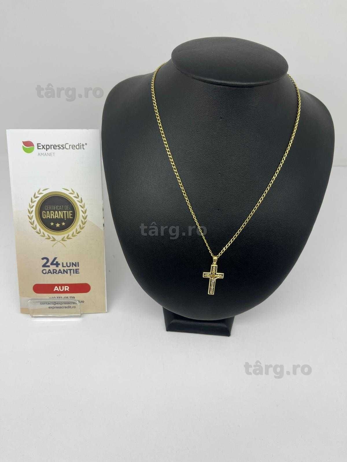Lant cu Medalion aur 14K 4.04g ( Galata B8185 ) - Garantie 2 ani! 2