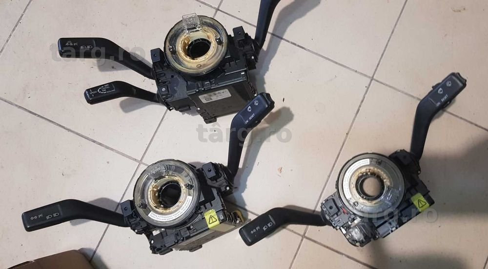 Bloc semnalizare Spira volan Passat B6 Golf 5 Octavia 2 Modul confort airbag frana ECU Passat B6 B7 Golf 5 Octavia 2